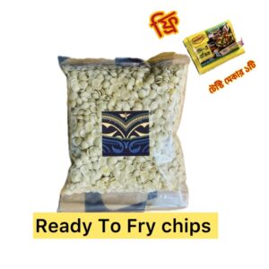 Ready To Fry Batti Chips/Shamok chips-500 gm